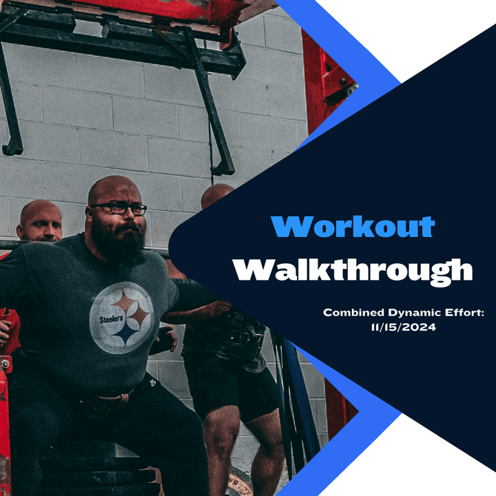 Workout Walkthrough: Combined DE 11/15/24