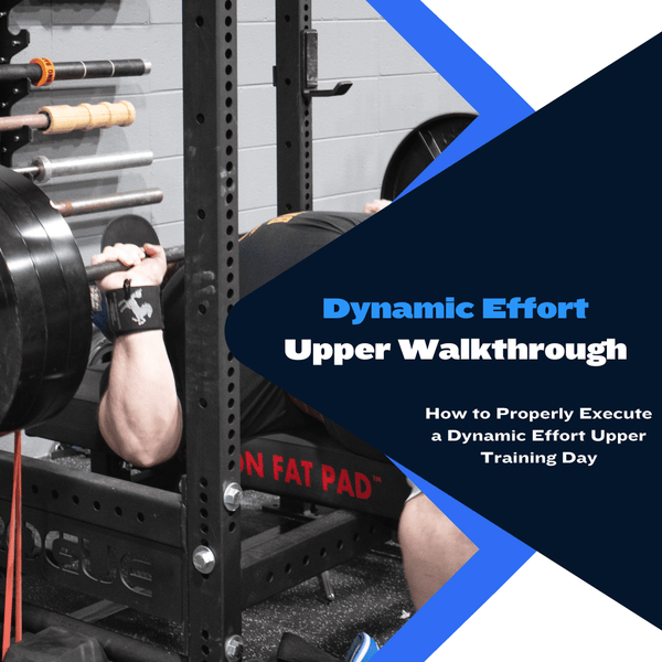 Starting Conjugate: Dynamic Effort Upper Walkthrough