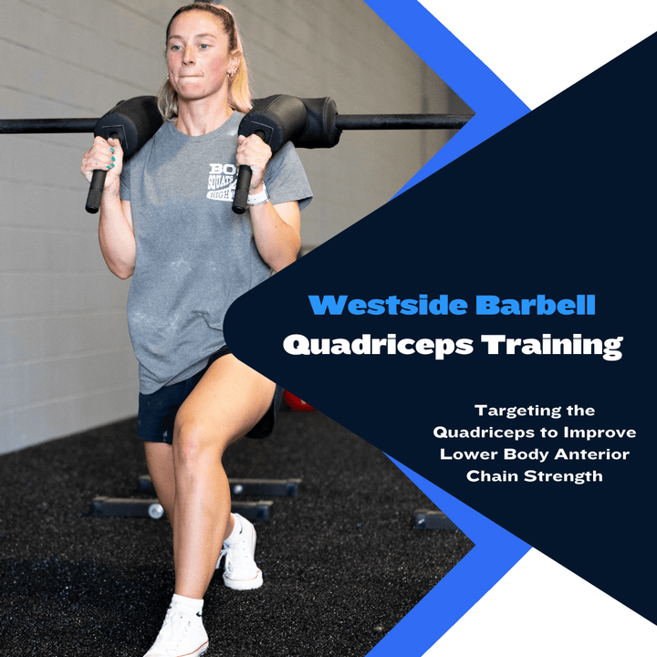 Quadriceps Training at Westside Barbell