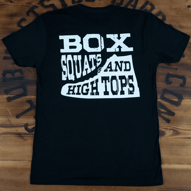 Box Squats High Tops T-Shirt™ - Black