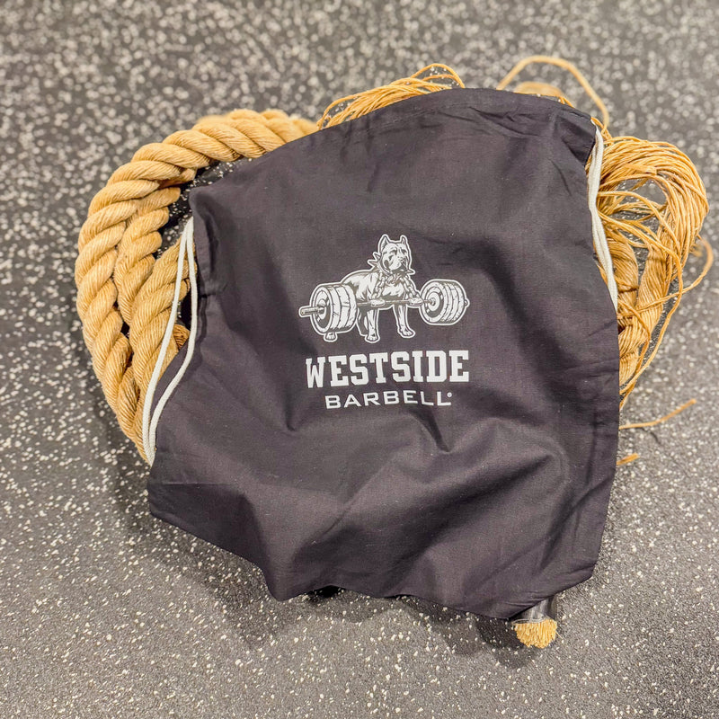 Westside Barbell Large Cotton Tote Bag - Black