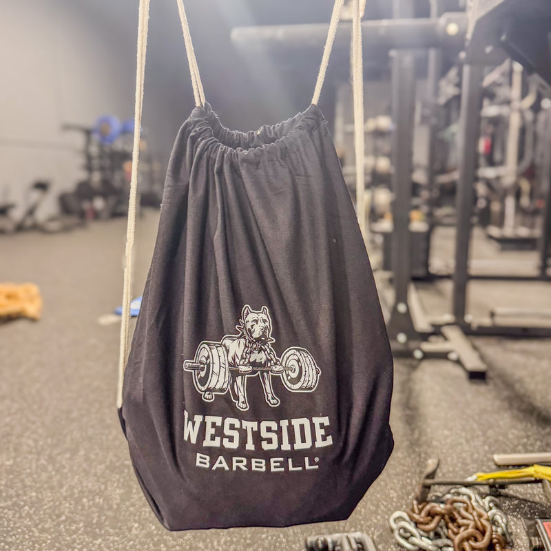 Westside Barbell Large Cotton Tote Bag - Black