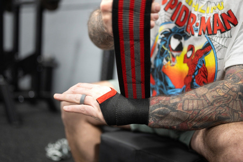 Rubber Grip Wrist Wraps