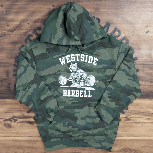 WSBB Mens Forest Camo Hooded Sweatshirt | Westside Barbell